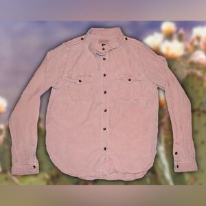 Universal Threads Pink Button Down Sz S